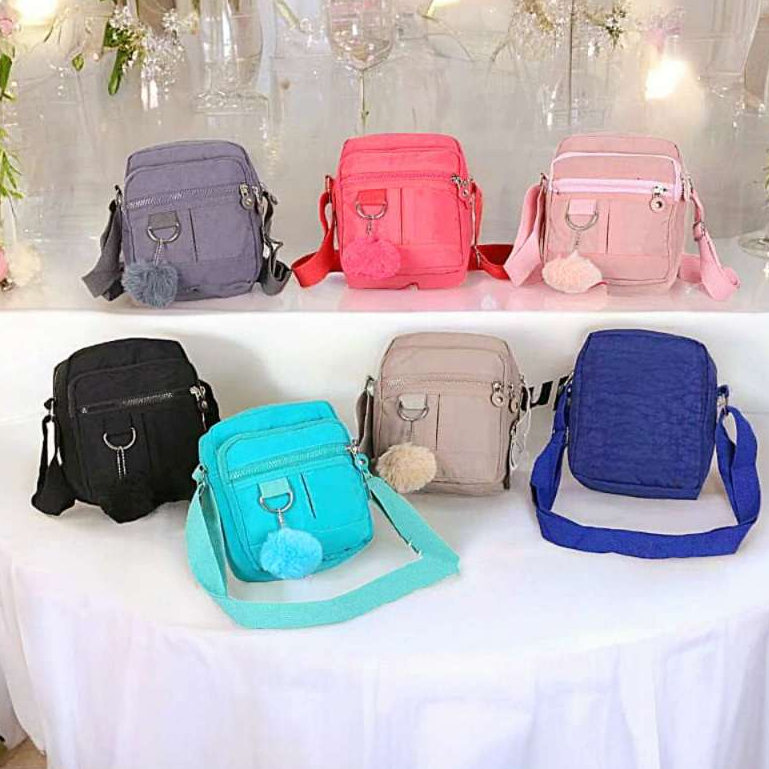 Bolsa Transversal feminina com Chaveiro | Shopee Brasil