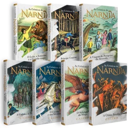 Kit Coleção Completa As Crônicas de Nárnia | C. S. Lewis | Shopee Brasil