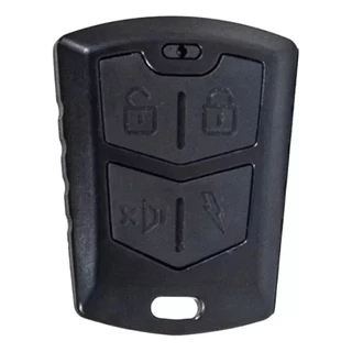 Capa Carcaça Controle 4 Botões Alarme Automotivo Look-out