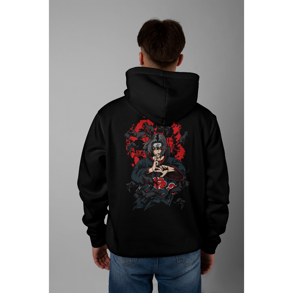 Blusa Moletom Masculino Uchiha Itachi Naruto Premium 013