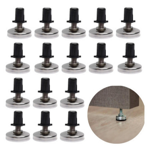 Sapata Niveladora Rosca 1/4 21mm Pronta Entrega