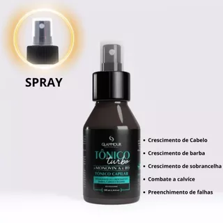 Serum Crescimento Barba Cabelo E Sobrancelha 100ml Envio Imediato