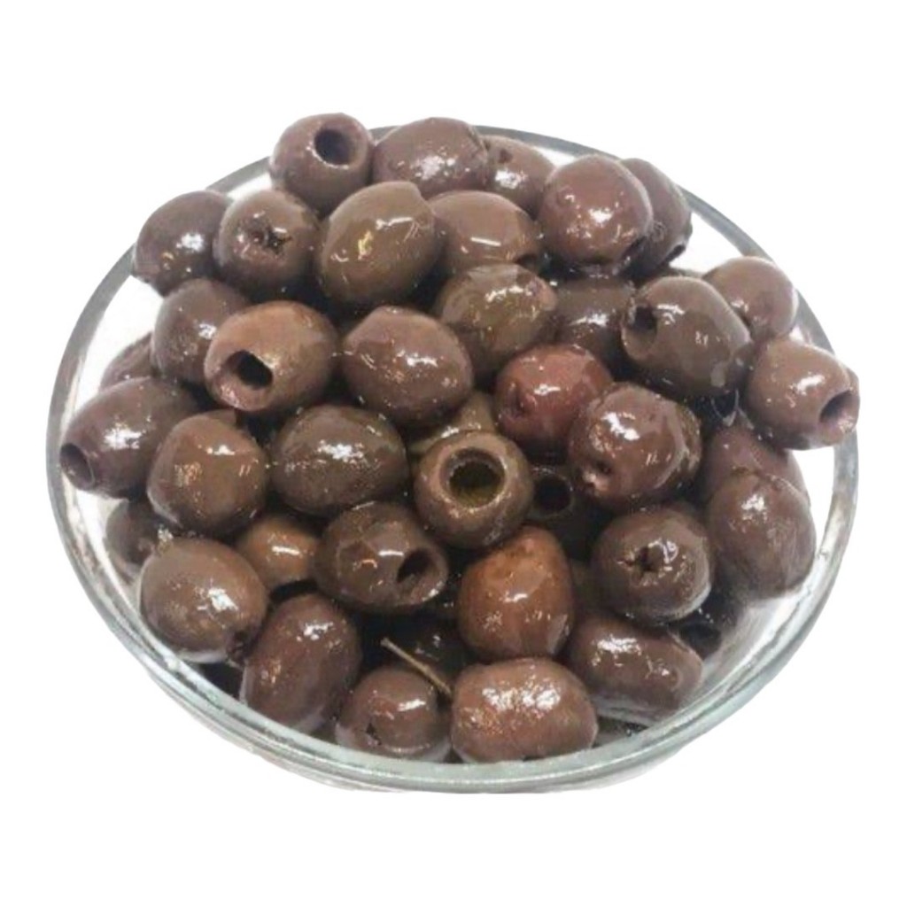 Azeitona Preta 1kg Sem Caroço Premium Azeitonas