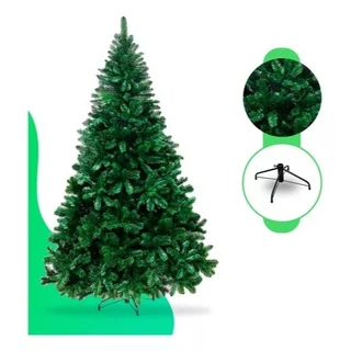 Árvore Natal Pinheiro Luxo1,80m 850 Galhos Tradicional
