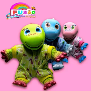 Boneco Soft Dinos Brinquedo de Vinil Super macio Lançamento Milk