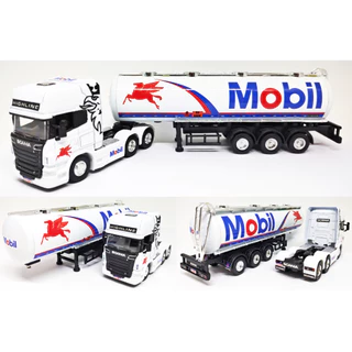 Miniatura Caminhão Scania Highline + Tanque Mobil