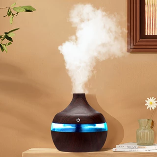 Umidificador De Ar E Difusor De Ambiente Elétrico 300ml Umidificador Portátil Usb Com Luz
