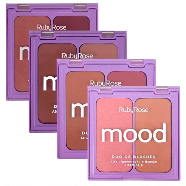 Duo Blush Feels Mood Rubyrose
