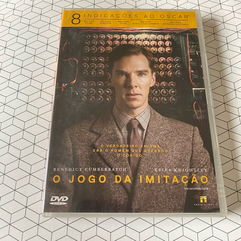 Dvd original O jogo da imitação | Shopee Brasil