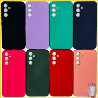 Capa Samsung Galaxy M35 + Película 3D Cerâmica Privacidade Privativa Câmera Case Capinha Colorida Cabo Carregador Para M 35 Pelicula Camera Ceramica Silicone Aveludada Protetora