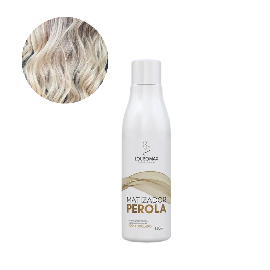 Matizador Pérola Loiro Perolado 150ml Louromax | Shopee Brasil