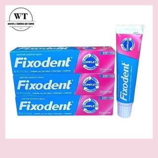 Fixodent 68g 3 unidade 100% original enviado imediatamente em 24 horas