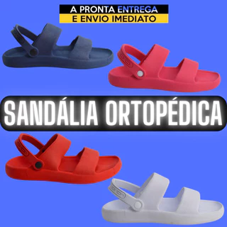 Sandália Ortopédica Feminina 34 Ao 43 Super Macio e Leve
