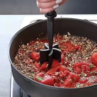 Amassador Moedor Culinário De Carne E Alimentos Multifuncional