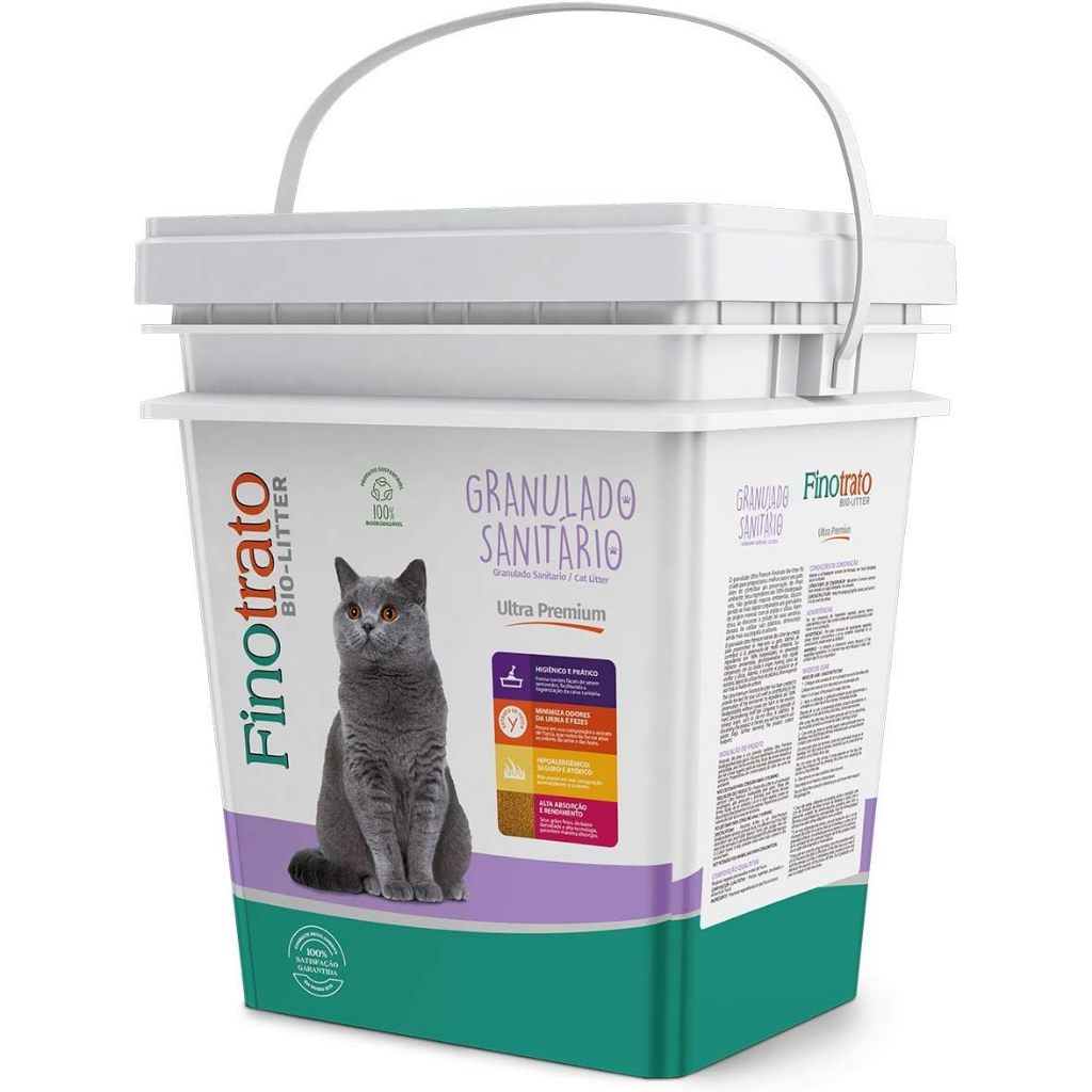 Granulado Sanitário Finotrato Bio-Litter 10Kg