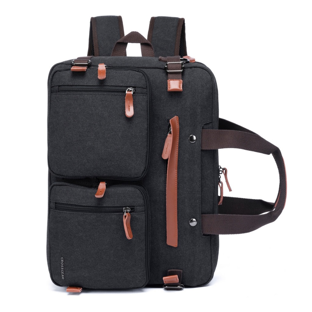 Mochila Resistente De Lona Executiva Casual Viagem Notebook Alta Qualidade