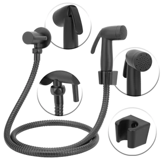 Ducha Higienica Completa Com Registro Torneira Válvula Dupla Saída ABS Resistente Banheiro Luxo
