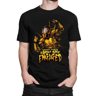 Camiseta Básica Mortal Kombat Cyrax 100% Algodão Camisa Manga Curta