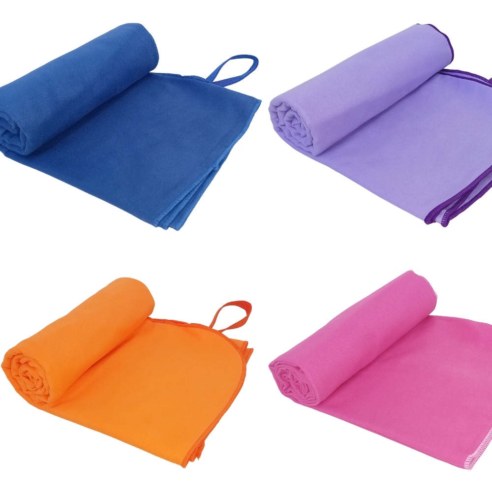 Toalha Microfibra G Secagem Rápida 80x130cm Alta Absorção | Shopee Brasil