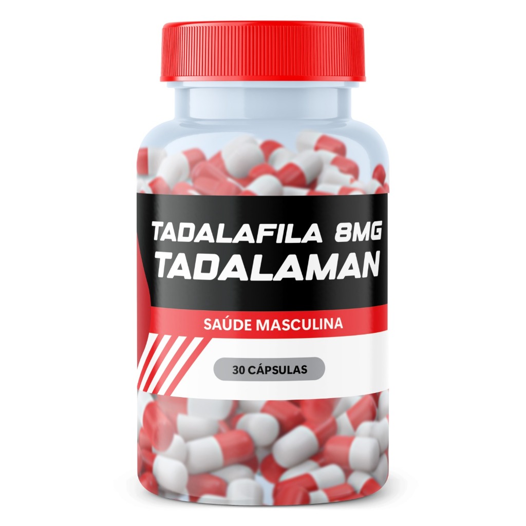 Suplemento em Capsulas TadalaMan 30 capsulas para Homens Precursor de testosterona