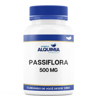 Passiflora Incarnata 500 Mg - 60, 120 e 180 Cápsulas
