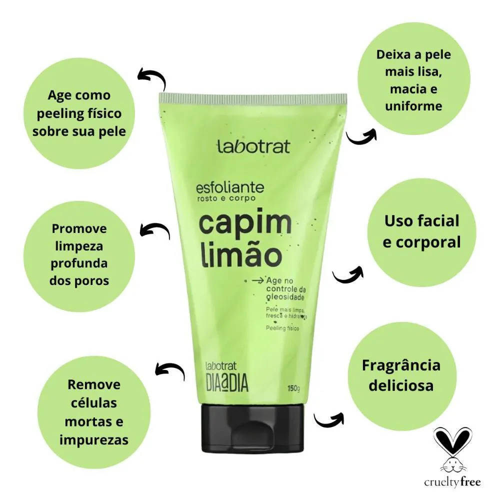 CREME ESFOLIANTE ROSTO E CORPO 150 G - LABORAT | Shopee Brasil