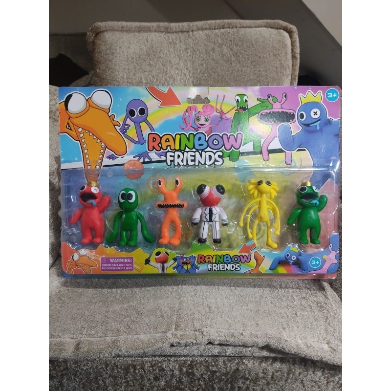 kit 6 bonecos mostrou roblox rainbow friends envio imediato | Shopee Brasil