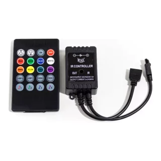 Controladora Musical Rítmico Sensor Fita Led Rgb 5050 12v