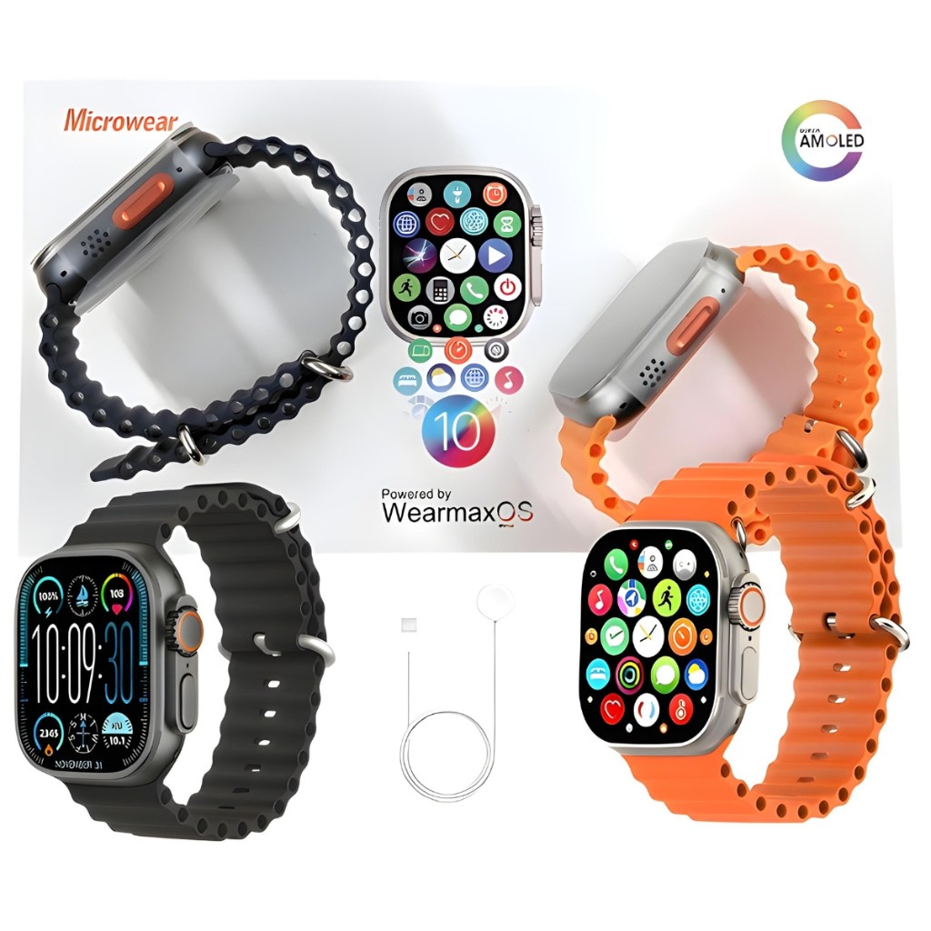 Smartwatch W69+ Ultra Séries 10 Amoled 2gb Ram W69 PLUS Chat GPT ...