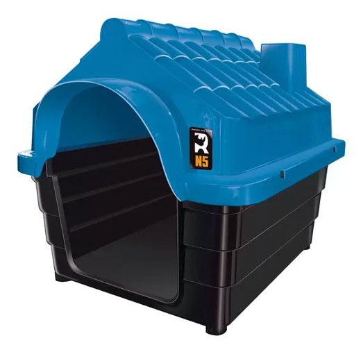 Casa N6 Para Cachorro Casinha Plástica Desmontável Com Proteção Resistente Grande MecPet
