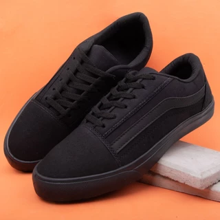 Tênis Black Jhons Casual Preto Militar Adulto Tradicional Old Tipo Skool Skate Feminino Masculino