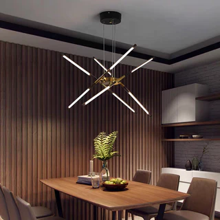 Lustre pós-moderno nórdico para sala de estar 110v-220 80cm