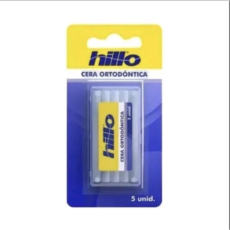 Cera Ortodontica Hillo 05 Unidades | Shopee Brasil