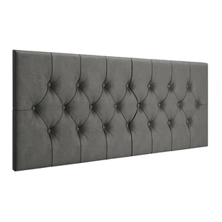 Cabeceira de Cama Box Estofada Com Capitonê Painel Dobrável de Parede Queen 1,58 Tecido Sued Aveludado Várias Cores