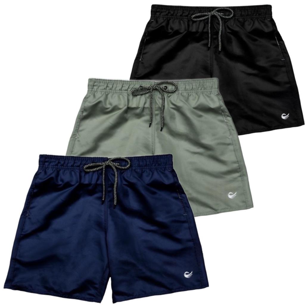 Bermuda Masculina Tactel short masculino para homens reforçado HS ...