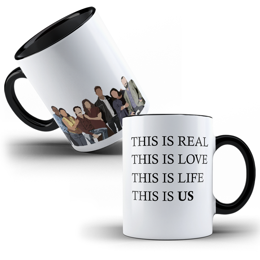 Caneca Porcelana Personalizada Série This IS US