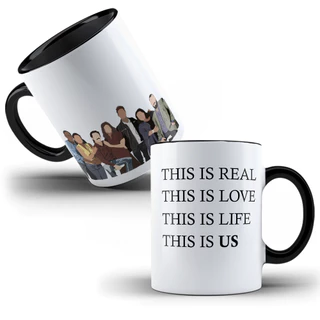 Caneca Porcelana Personalizada Série This IS US