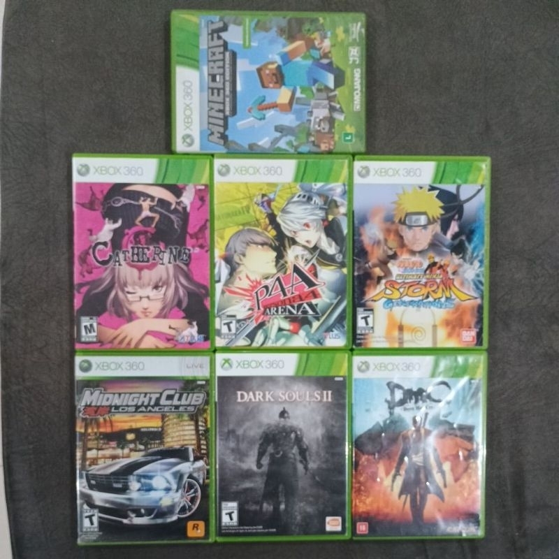 JOGOS ORIGINAIS XBOX 360