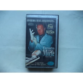 Fita Vhs Encontro Com a Morte Original Legendado Markie Post Corbin Bersen suspense