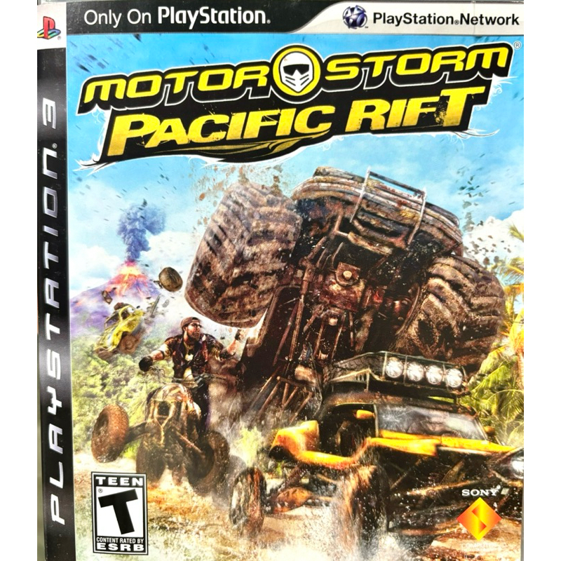 Motor Storm Pacific Rift PS3 Original Mídia Física - Pronta Entrega ...