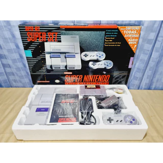 113- Console Super Nintendo v. 5 em 1 excelente estado Playtronic