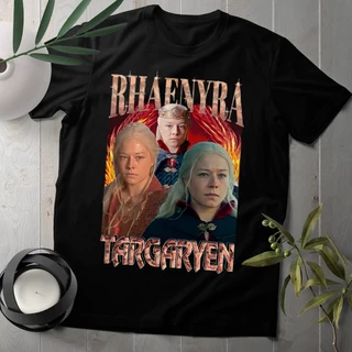 Camiseta Rhaenyra A Casa Do Dragão Seriado Algodão Unissex