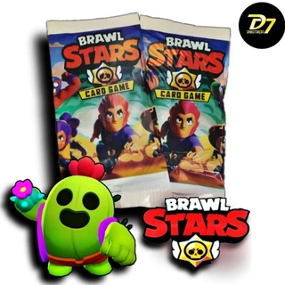 Kit 200 Cards figurinhas do BRAWL STAR  para bater > kit de 50 / 100 / 150 / 200 Pacotes em Oferta na Shopee
