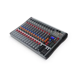 VEDO 12-Channel Professional Mixer Sound Mixing Console Computer Input USB Audio Mixer Interface Mixing Console Sound Card