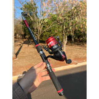 kit encartelado pesca esportiva completo e prático