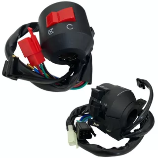Kit Punho De Partida + Chave De Luz Honda Cbx 250 Twister 2006 2007 2008