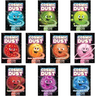 Balas Explosivas Cosmic Dust Popping Candy Varios Sabores