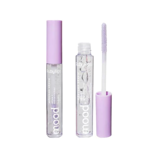 GEL INCOLOR CÍLIOS + SOBRANCELHA RUBYROSE MÁSCARA SÉRUM MOOD