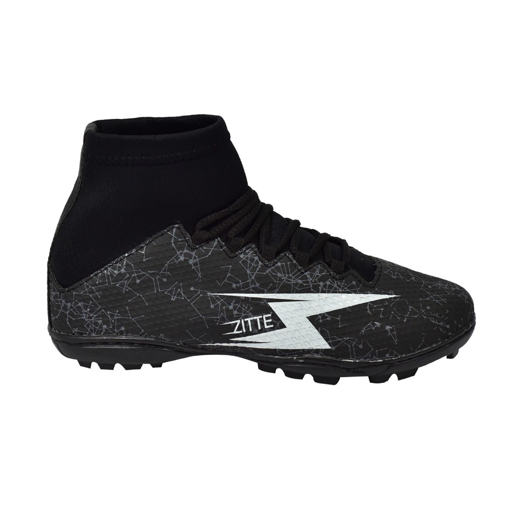 chuteira zitte society original cano alto botinha | Shopee Brasil