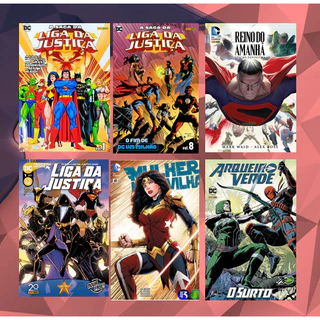 Coleção HQs DC Comics / Liga Da Justiça / Crise Nas Infinitas Terras / Outros